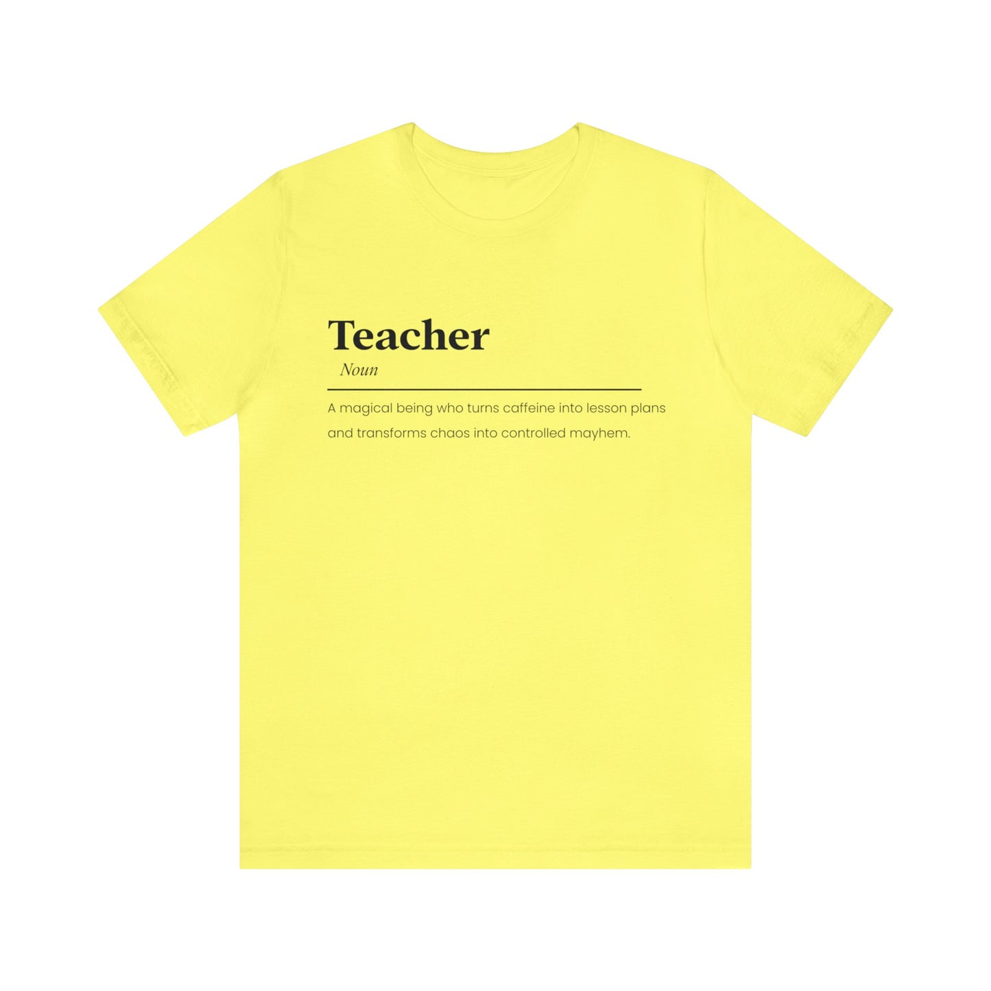 Teacher: noun vocabulary funny Short Sleeve T-shirt for Teachers